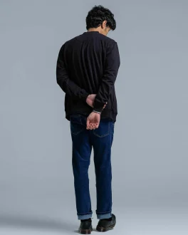JB – Jacket Bary Black – Jaket Kasual Pria