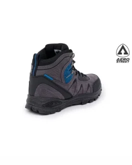 Aerostreet Active High Hitam Abu Tosca – Sepatu Sneaker Boots