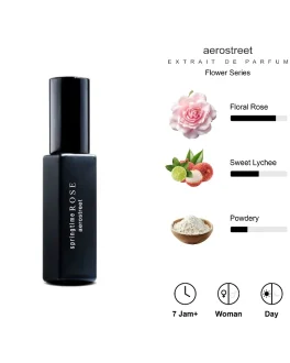 Aerostreet Parfum Flower Springtime Rose – Extrait De Parfum PF002