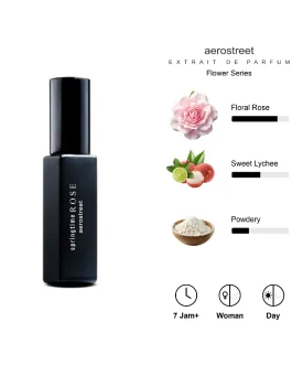Aerostreet Parfum Flower Springtime Rose – Extrait De Parfum PF002