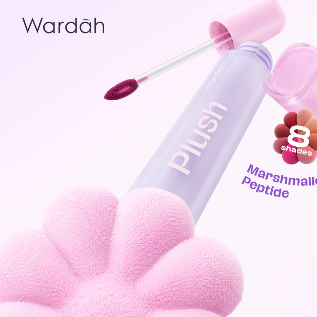 NEW! WARDAH Blur-Ink Lip Plush Lip Tint Matte - Korean Makeup Healthy Matte Finish - Velvet Lip - 8H Longlasting - High Coverage - Gambar 6